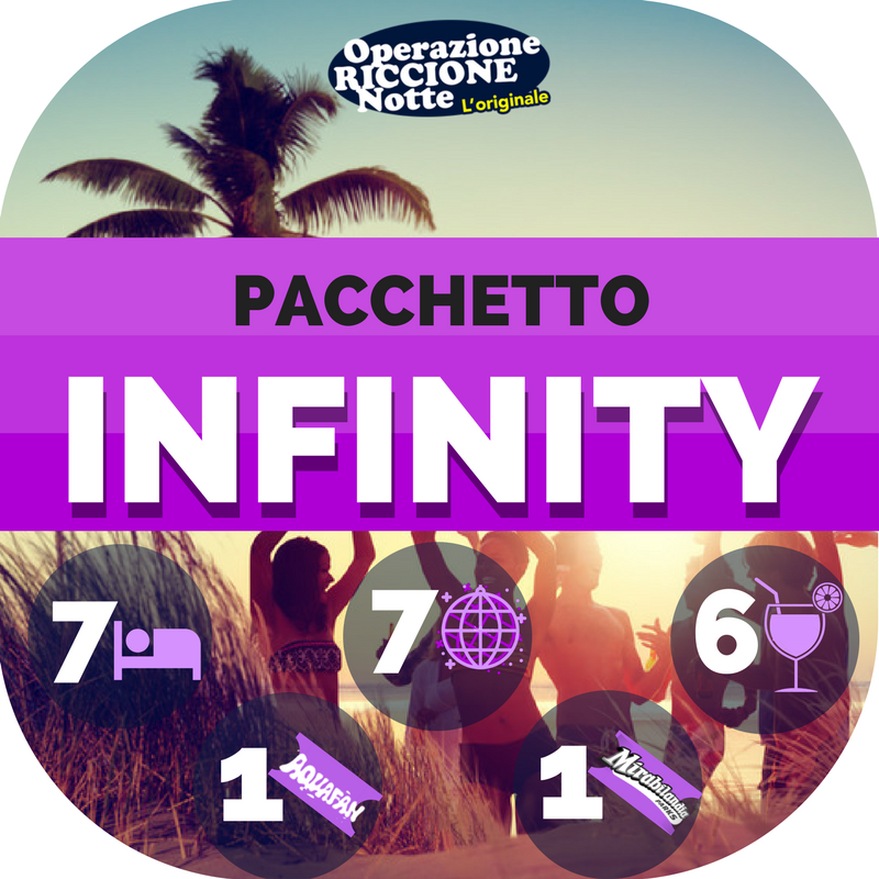 pulsante settimanale infinity