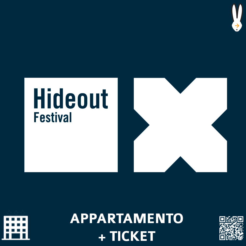 hideout festival pacchetto appartamento + ticket