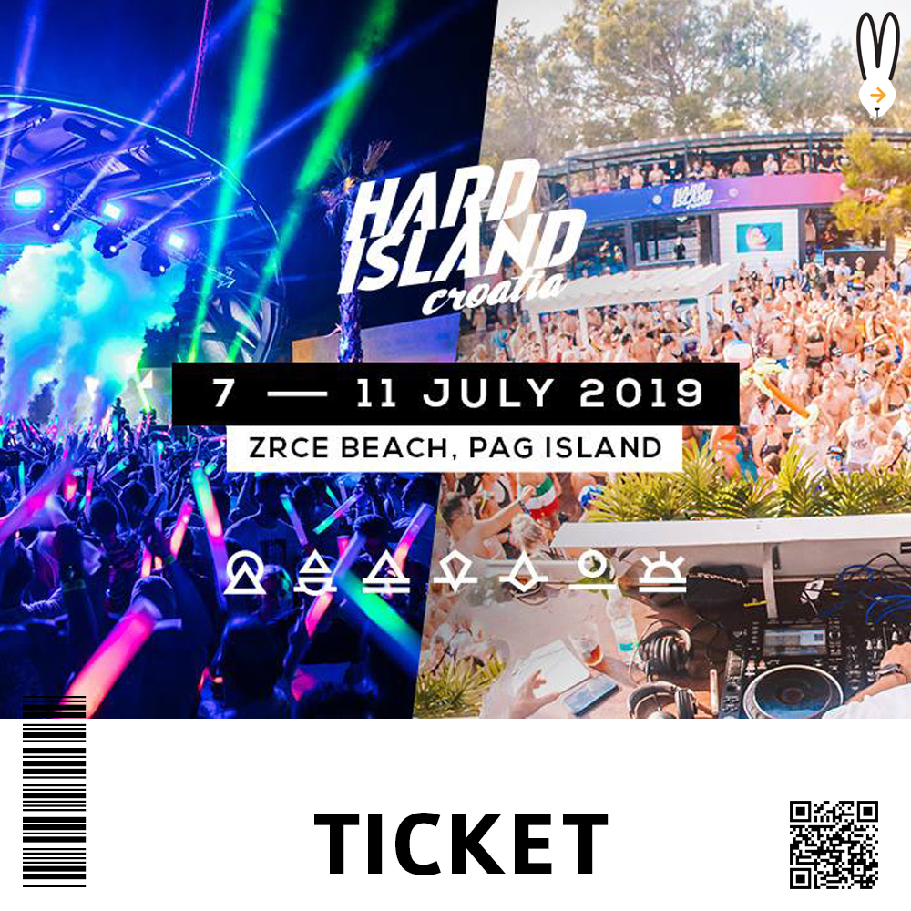 ticket HARD ISLAND 2019