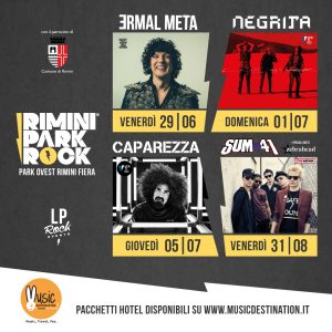 Rimini Park Rock – Pacchetti Hotel + Ticket