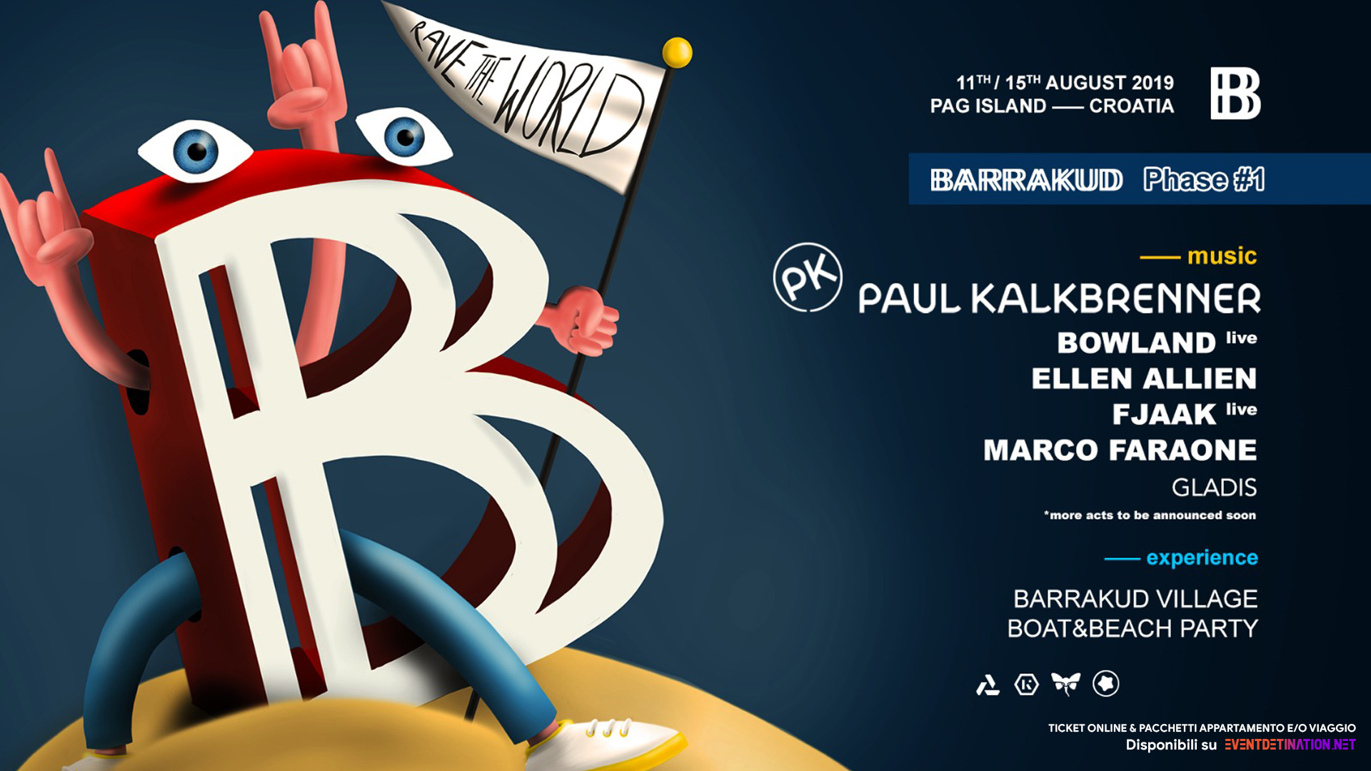 barrakud festival 2019 ticket e pacchetti appartamento viaggio