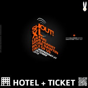 SHOUT XL Torino 2018 – Pacchetti Hotel + Ticket