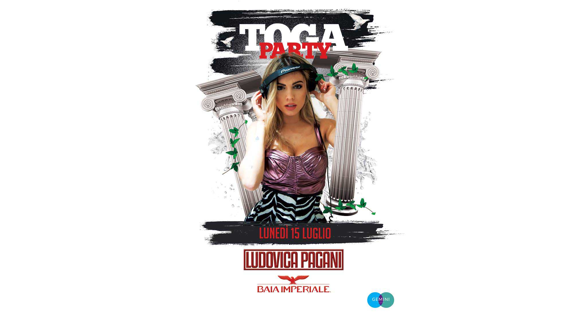 baia imperiale toga party LUDOVICA PAGANI 15 luglio 2019