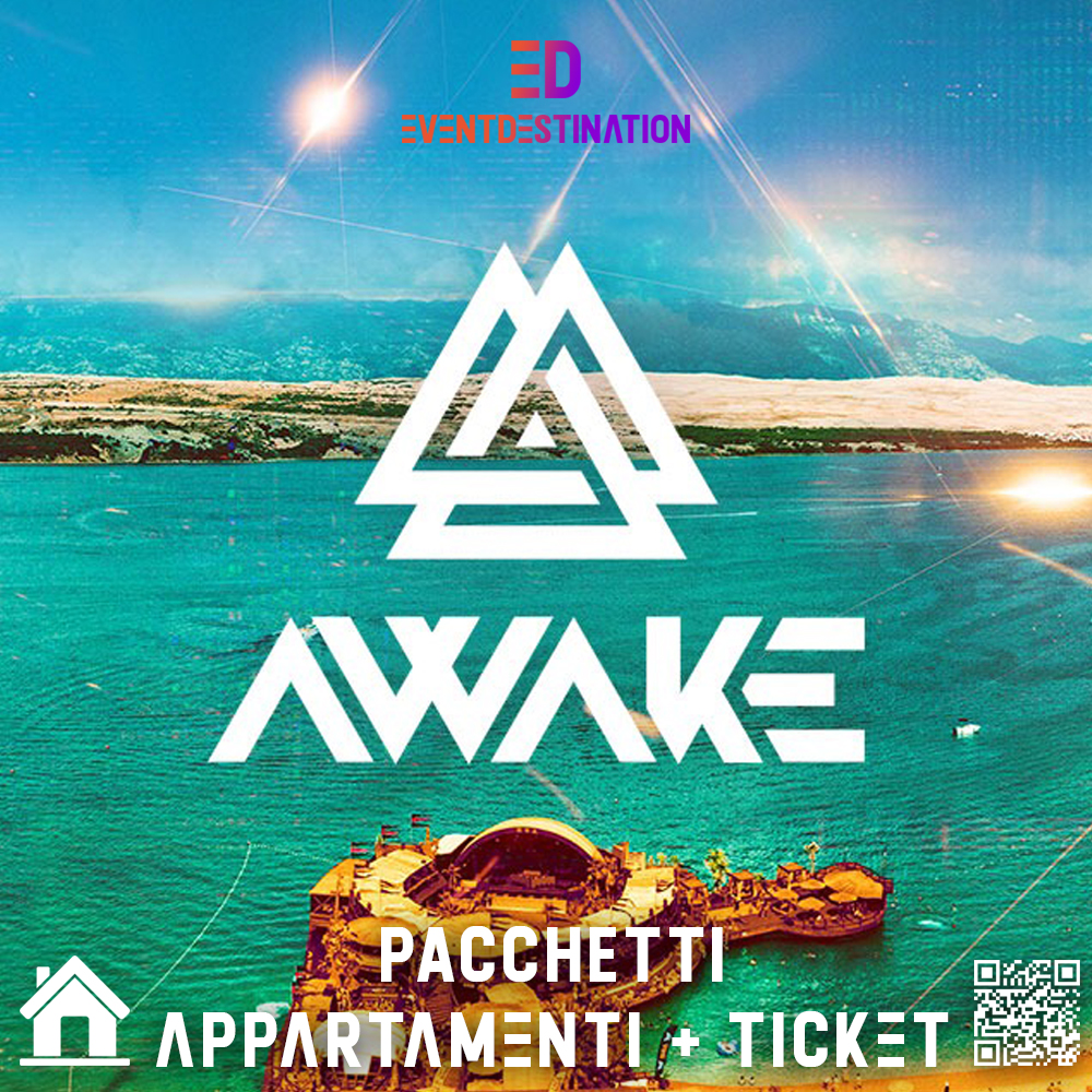 Awake Festival 2020 – Pacchetti ( Appartamento/Hotel ) + Ticket