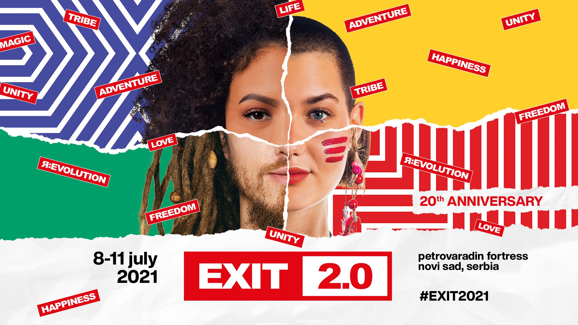 Exit Festival 2021 8 - 11 Luglio - Novi Sad, Serbia - Ticket e Pacchetti  Hotel • Event Destination