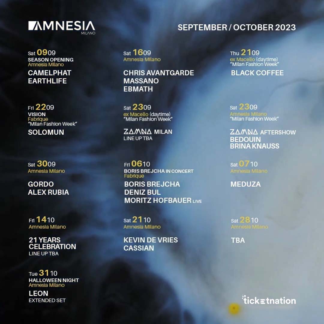 Amnesia Milano-Ottobre2023